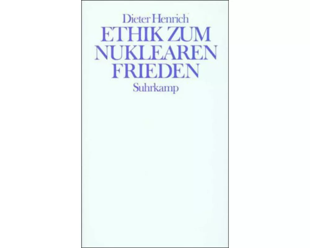 Ethik zum nuklearen Frieden