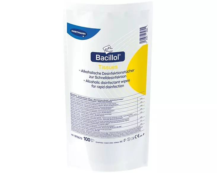 Bacillol Tissues Desinfektion Nachfüllbeutel à 100 Stück
