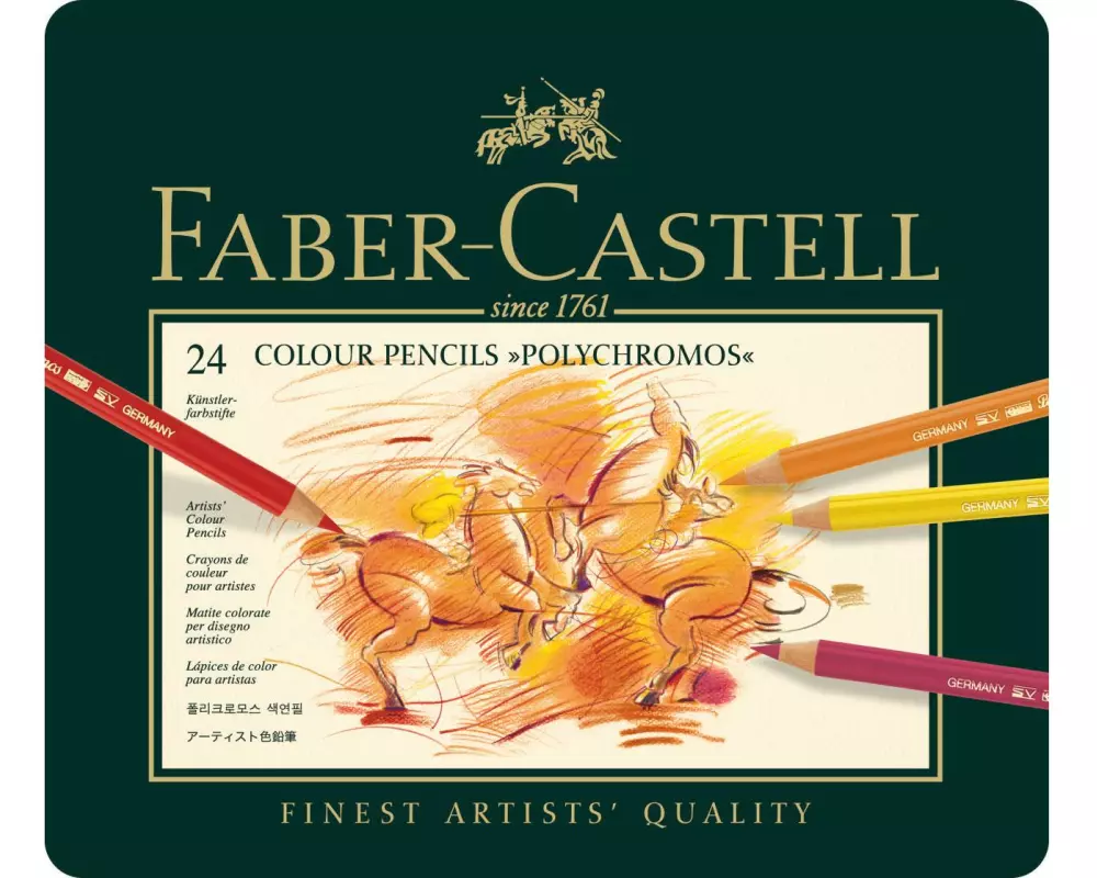 Faber-Castell Farbstifte Polychromos 24er Metalletui