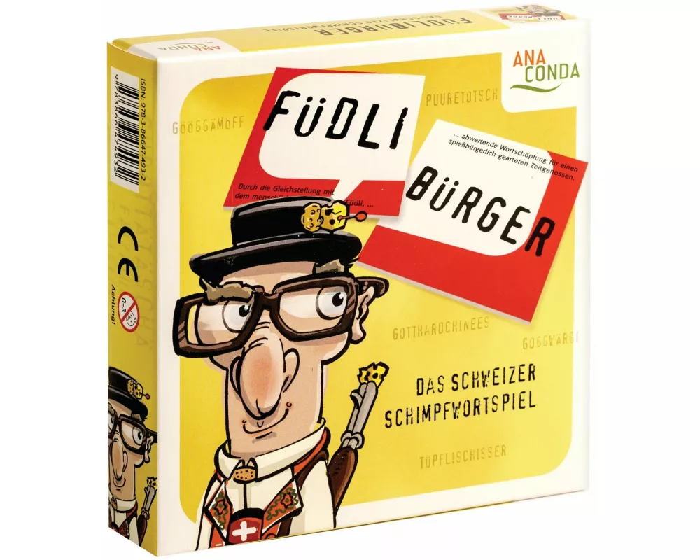 Füdlibürger - Das Schweizer Schimpfwortspiel