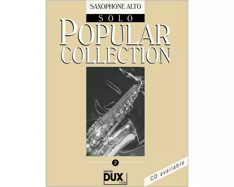 Popular Collection 2. Saxophone Alto Solo