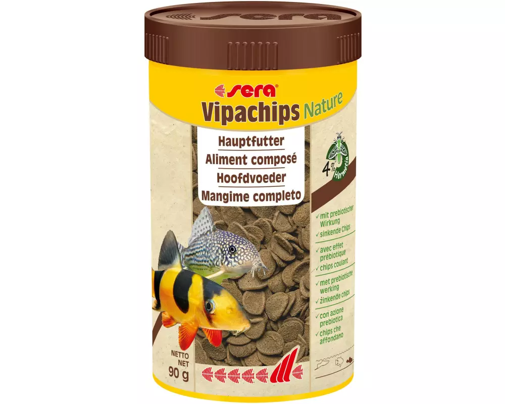 sera Vipachips Nature, 250 ml, 90g