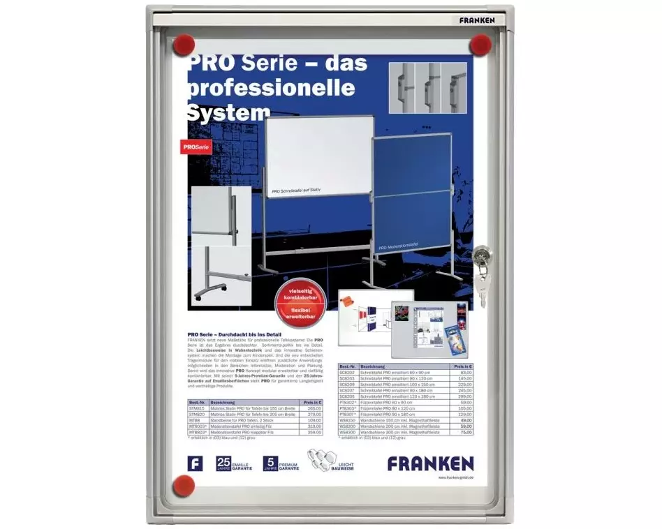 Franken Schaukasten X-tra!Line A4