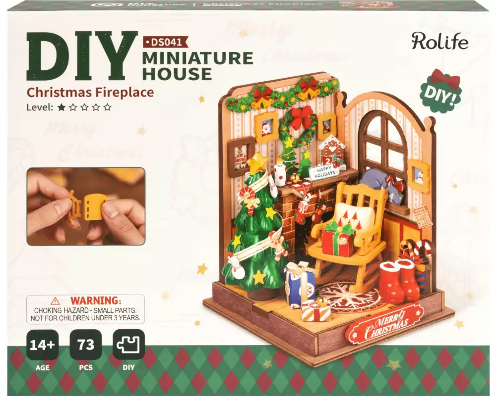 RoboTime Bausatz Weihnachts Feuerstelle