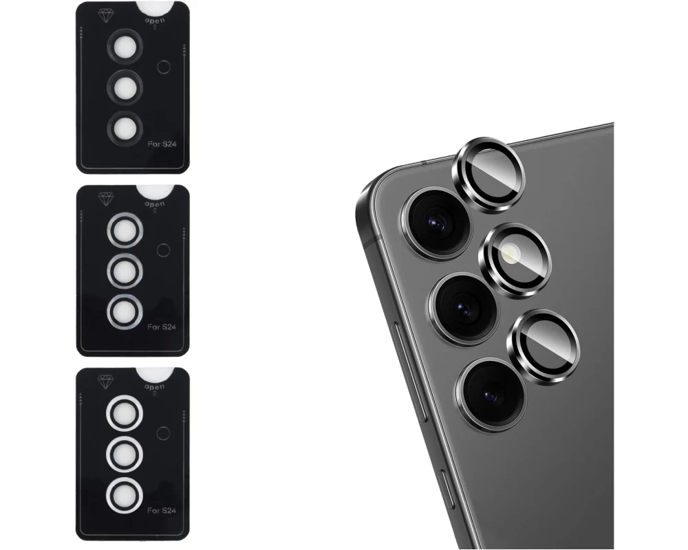 4smarts Styleglass 3er Set für Samsung Galaxy S24