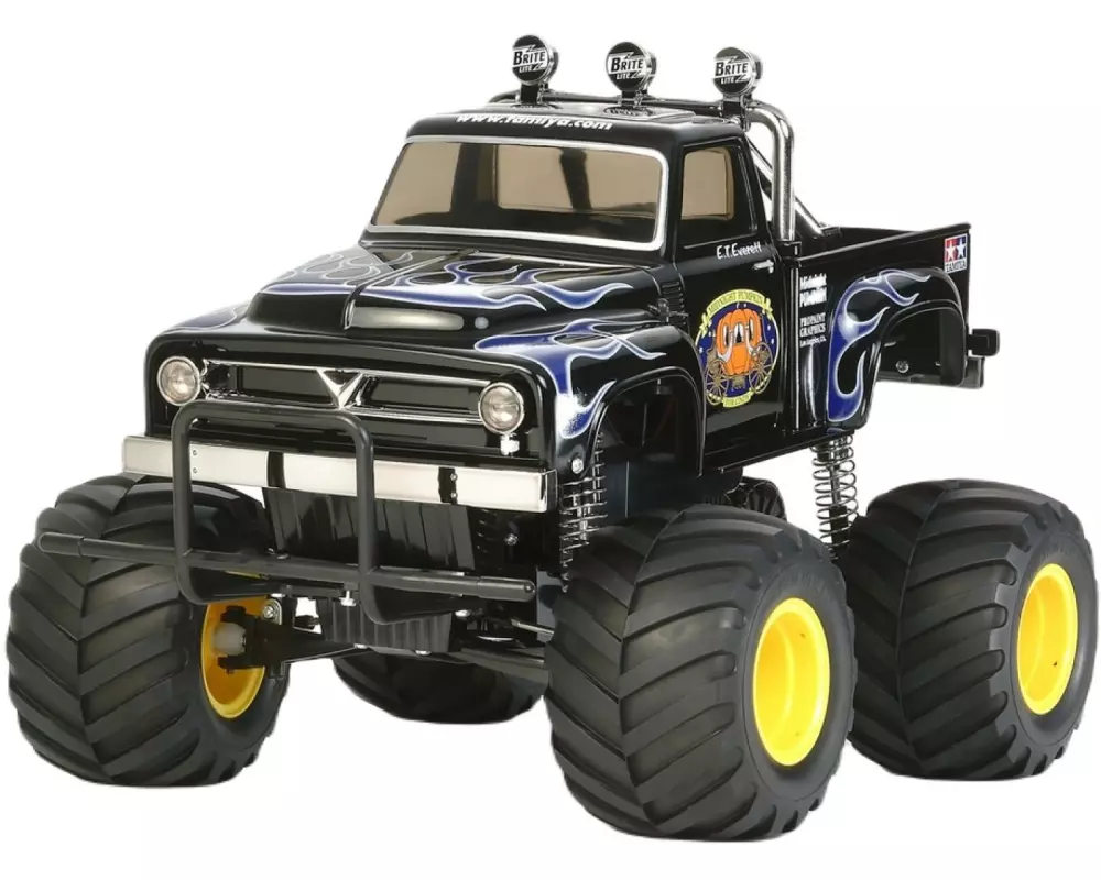 Tamiya Monster Truck Midnight Pumpkin Black Edition Bausatz, 1:12