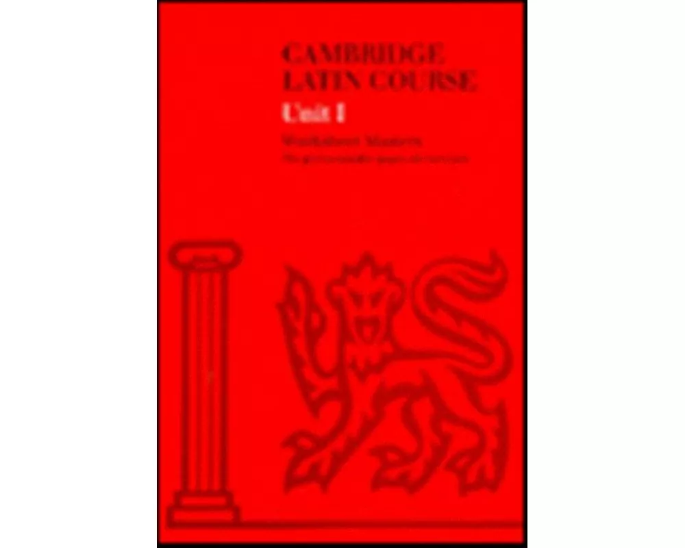Cambridge Latin Course Book 1 Worksheet Masters 4th Edition