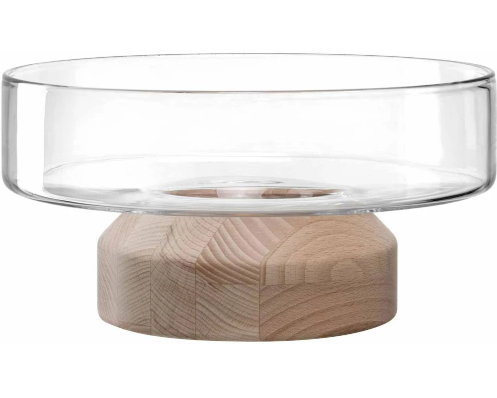 Leonardo Dekoschale Legno Nature/Transparent