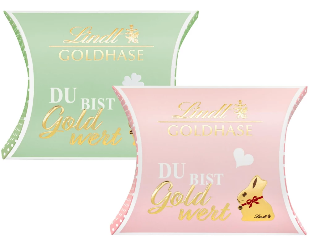 Lindt Schokohase Goldhase Milch Goldwert Edition 43 g
