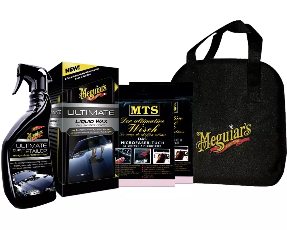 Meguiar's Schnellwachs Set Ultimate klein