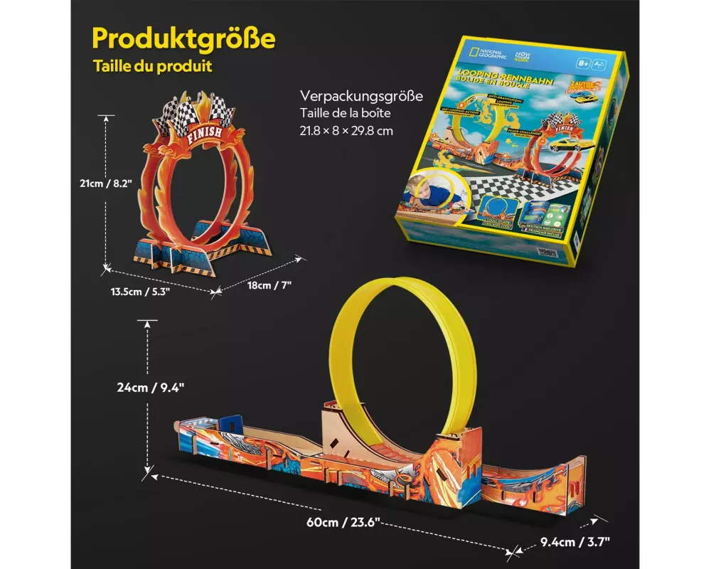 CubicFun Looping-Rennbahn STEM
