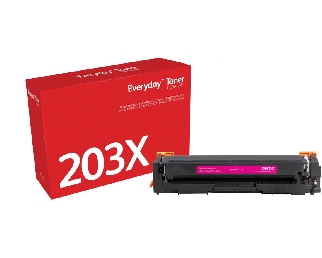 Everyday™ Magenta Tonermodul von Xerox kompatibel mit HP 203X (CF543X), Hohe Kapazität