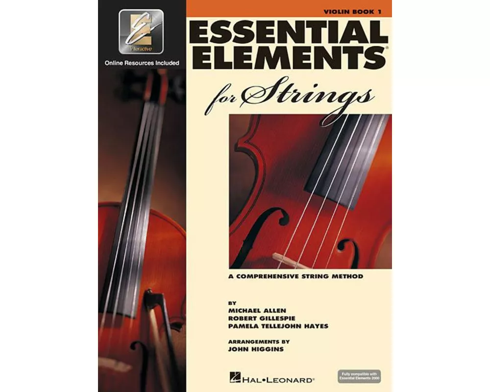 Essential Elements for Strings - Violin Book 1 with Eei Beginner Violin Method Book with Online Mu