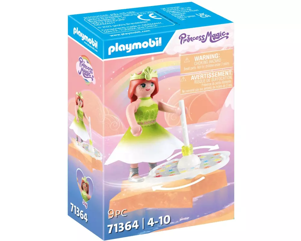 Playmobil Princess Magic Himmlischer Regenbogenkreisel mit Prinzessin