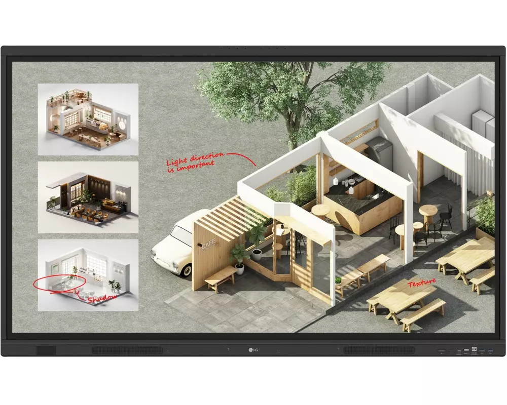LG Touch Display 55TR3DQ-B 55 "