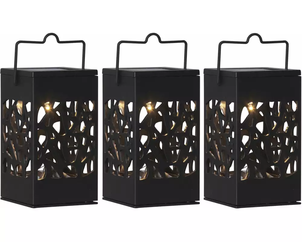 Star Trading Gartenlicht Izola Mini, Schwarz