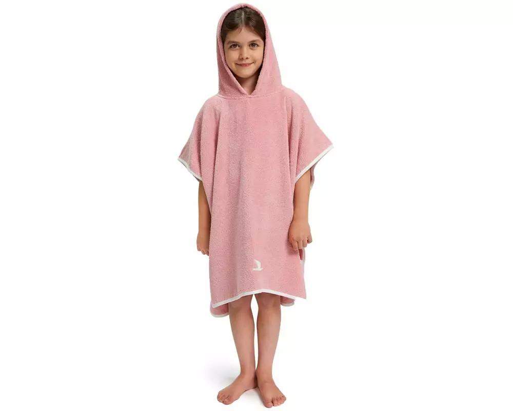 Möve Poncho Soft Hug Grösse 92-104, Rosa