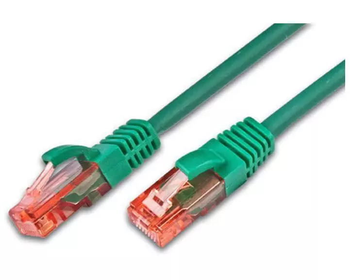 Wirewin Patchkabel RJ-45 - RJ-45, Cat 6, UTP, 15 m, Grün
