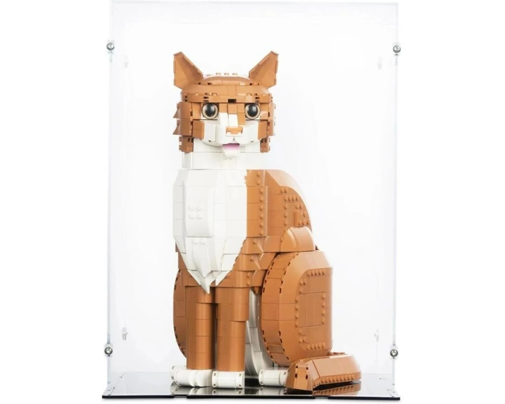 iDisplayit Acryl-Display für LEGO 21376 Orange Cat Modell