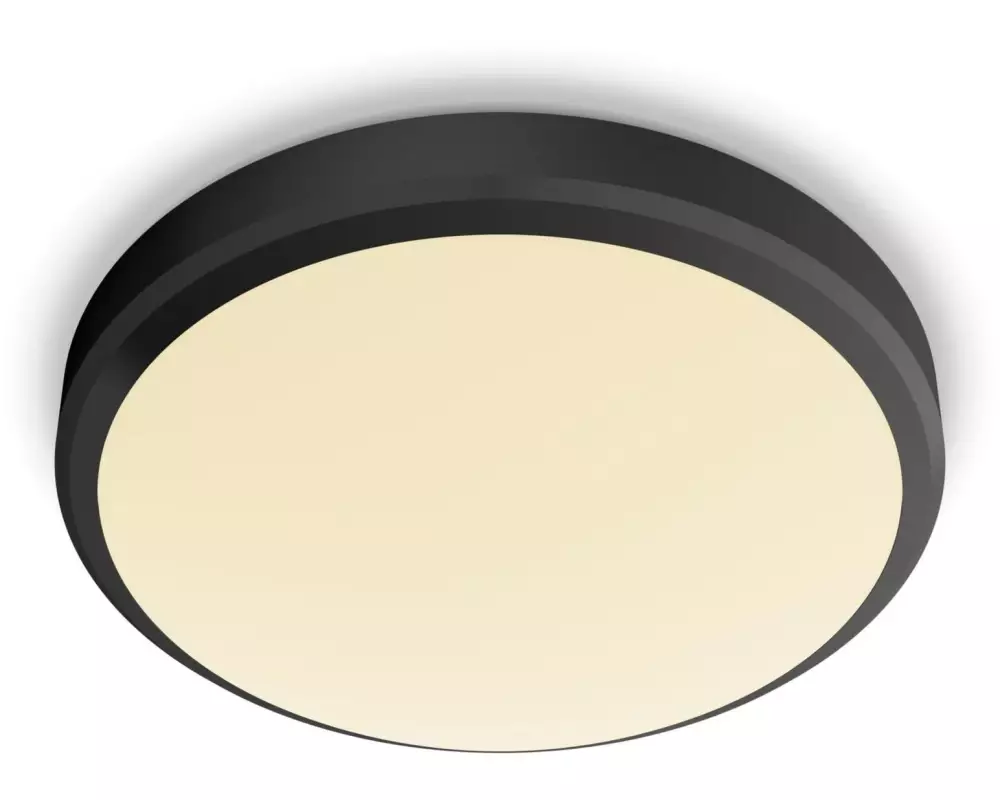 Philips Deckenleuchte Doris 6 W, 2700 K, Schwarz