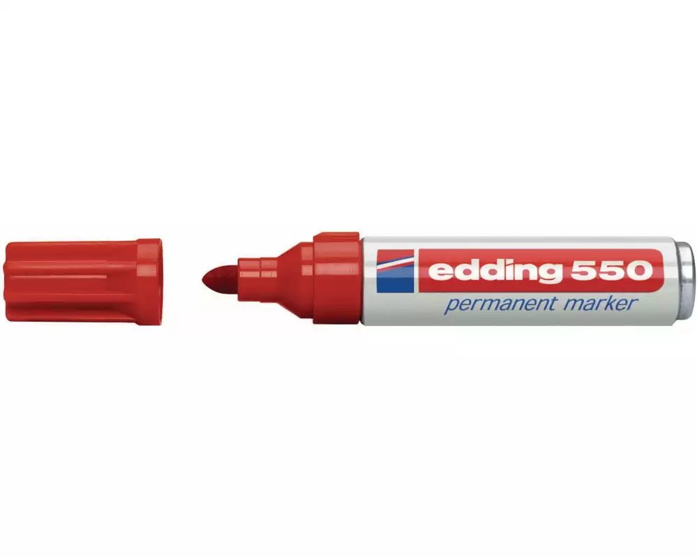 edding Permanent-Marker 550 Rot