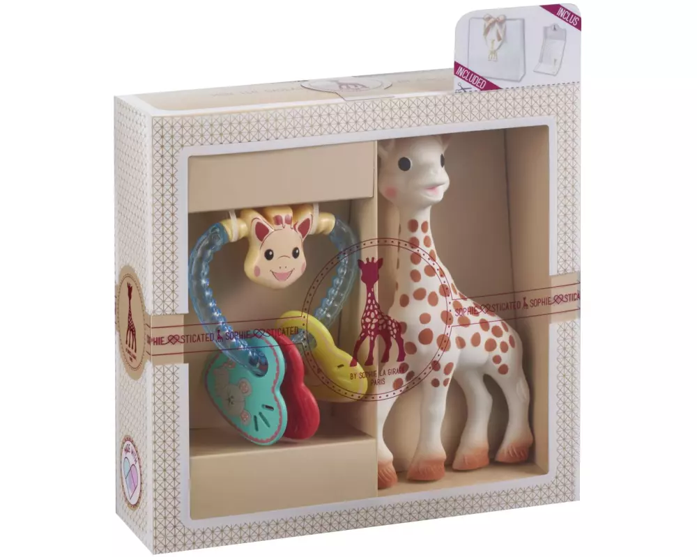 Sophie la girafe Geschenkset Spielfigur und Beissring