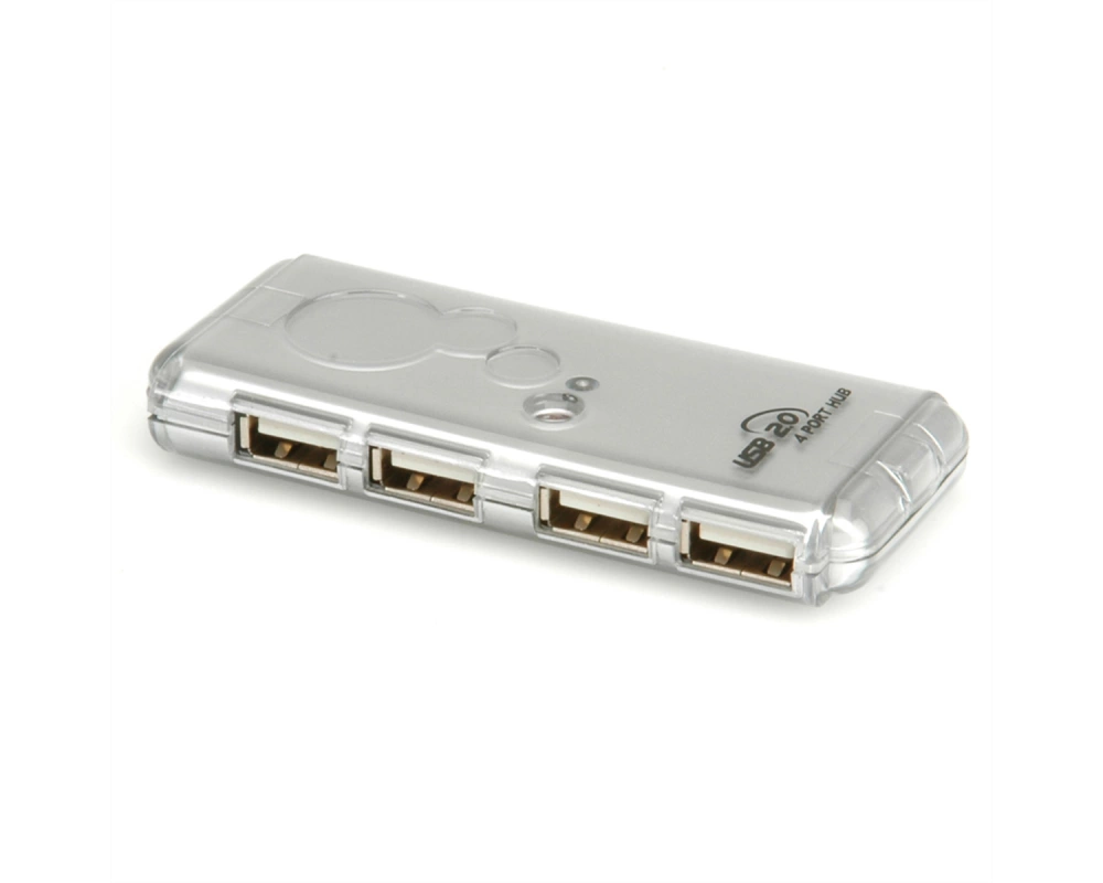VALUE USB 2.0 Notebook Hub, 4 Ports, ohne Netzteil