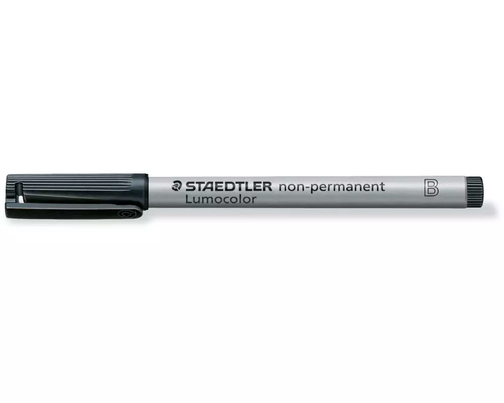 Staedtler Folienstift Lumocolor 312 Schwarz, wasserlöslich