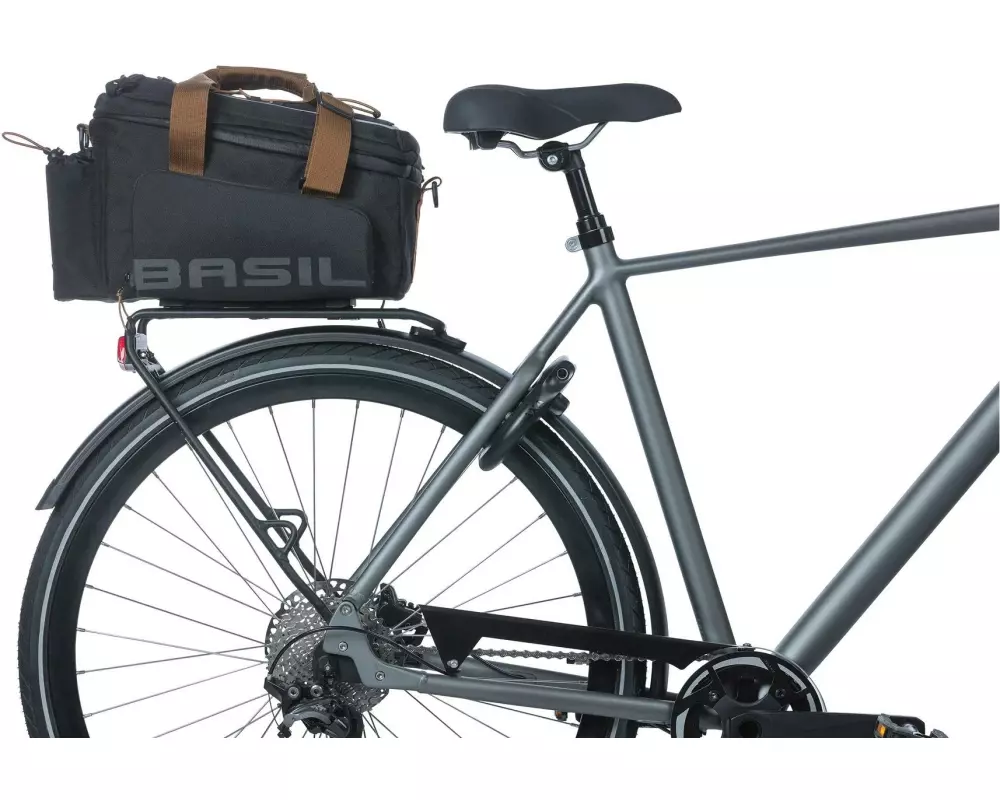 BASIL Gepäckträgertasche Miles XL Pro MIK 9-36 l schwarz