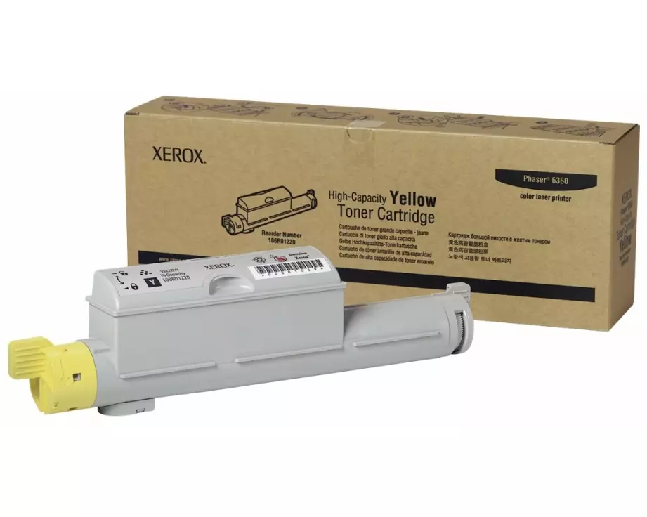 XEROX XFX Toner yellow for Phaser 6360 high Capacity 12.000 pages