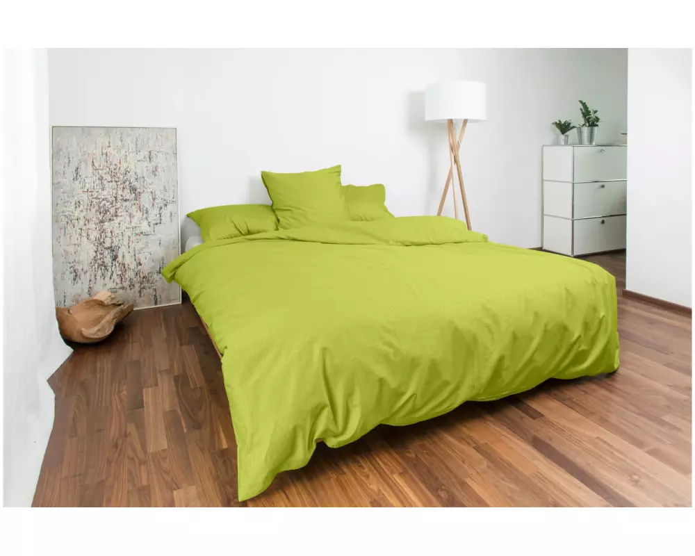 Night Fashion Kopfkissenbezug Edi 65 x 65 cm, Lime