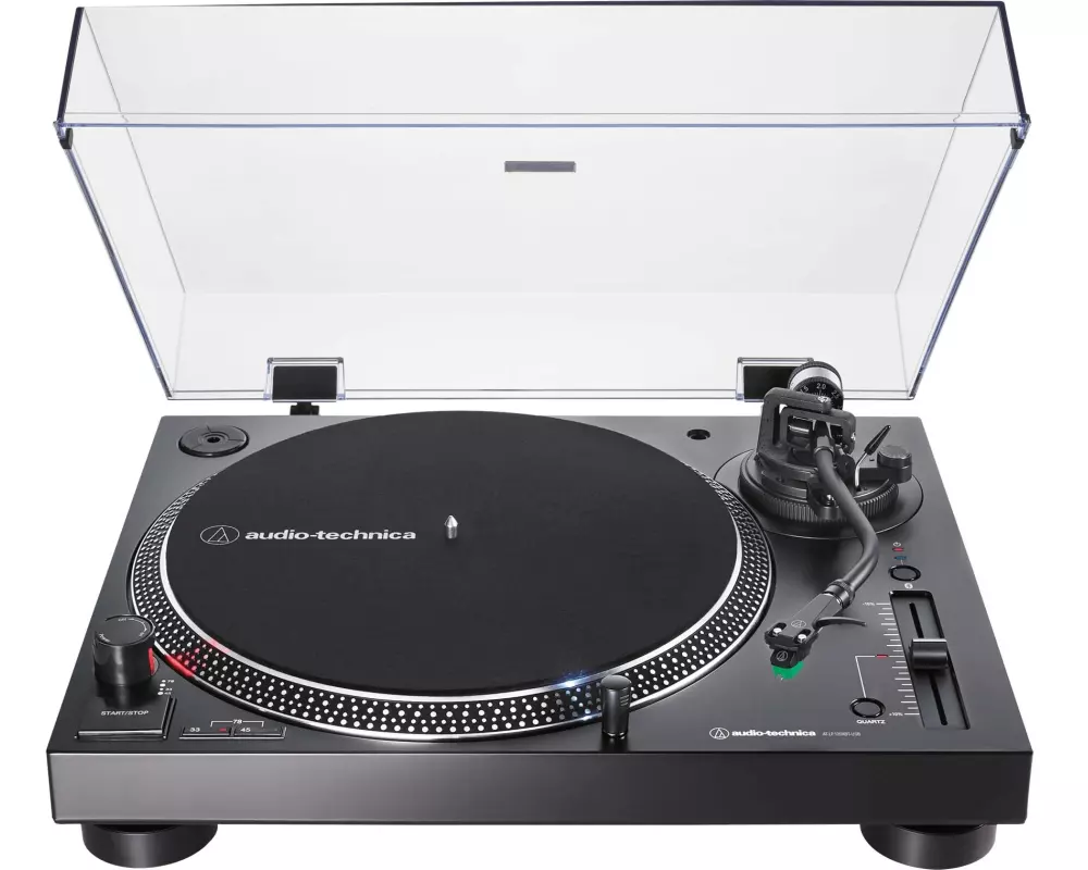 Audio-Technica Plattenspieler AT-LP120XBTUSB Schwarz