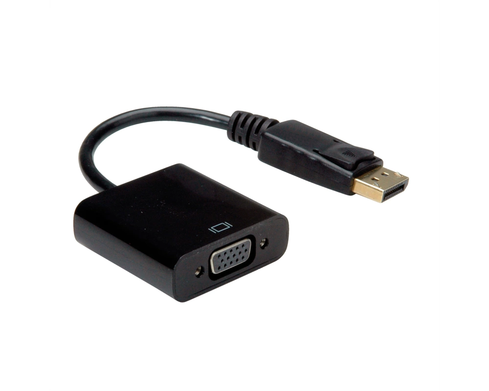 VALUE DisplayPort - VGA Adapter, DP ST - VGA BU, passiv