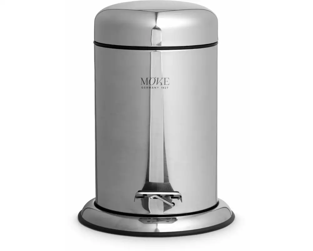 Möve Treteimer Push 3 l, Silber