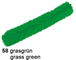 URSUS Pfeifenputzer 9mmx50cm 6530058 grasgrün 10 Stück
