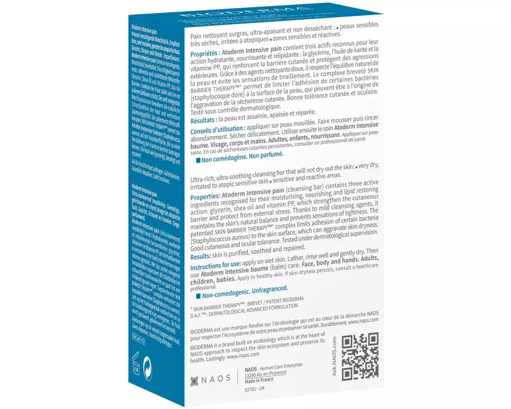 bioderma Atoderm Intensive Pain 150 g