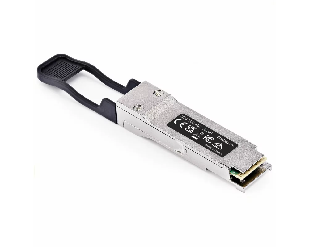 StarTech.com LOOPBACKPLUG100G network cable tester Glasfaserkabeltester Silber