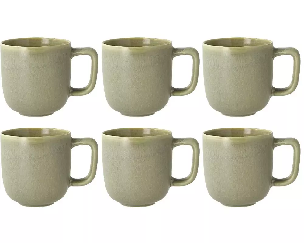 Villa Collection Kaffeetasse Shoku 230 ml, 6 Stück, Grün