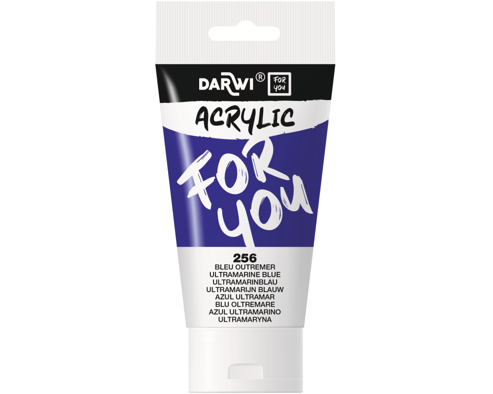 DARWI Acrylfarbe 75ml DF5150075256C Ultramarinblau