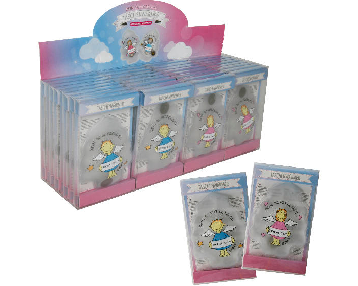 ROOST Taschenwärmer 512512.3 Schutzengel, ass. 11x9cm