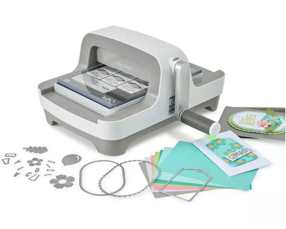 Sizzix Stanz- und Prägemaschine Big Shot A5 Starter-Kit