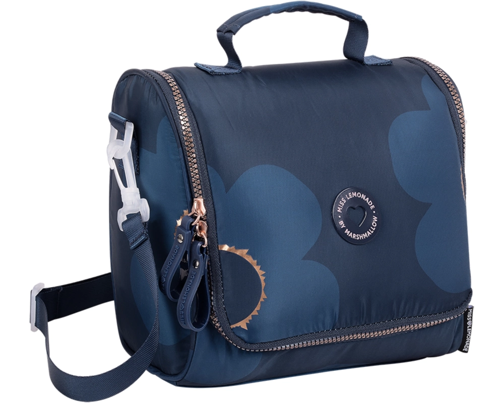MISS LEMONADE Lunchbag 21x24x12cm 65607 Garden navy