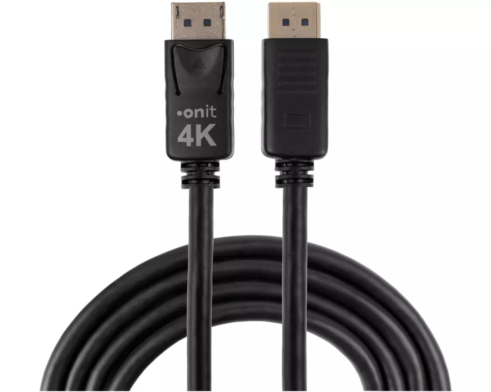 onit Kabel Basic DisplayPort - DisplayPort, 4K/60Hz, 2 m