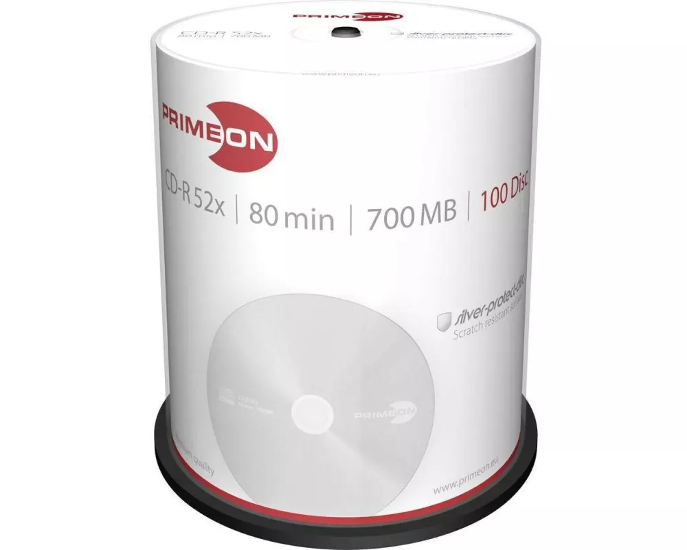 Primeon CD-R 0.7 GB, Spindel (100 Stück)