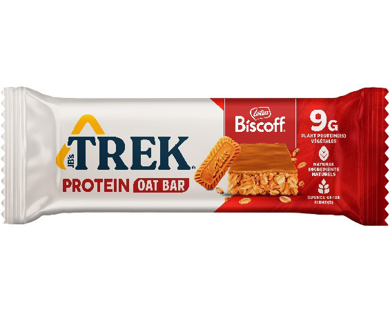TREK Protein Haferriegel 12544 Biscoff 50g, 3 Stk.
