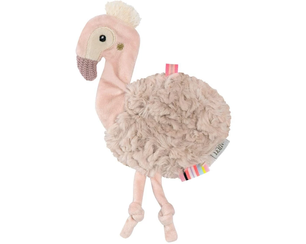 fehn Knister-Flamingo Rose