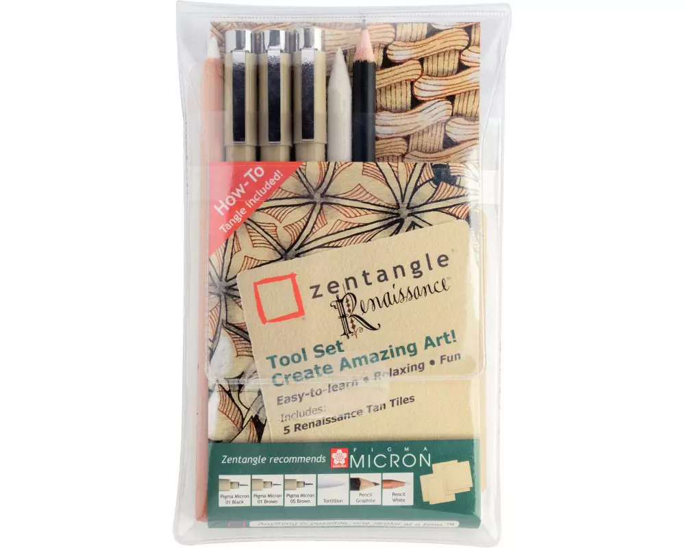 Sakura Fineliner Zentangle Renaissance Tool 11-teilig