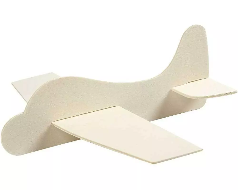 Creativ Company Holzartikel Flugzeug 1 Stück