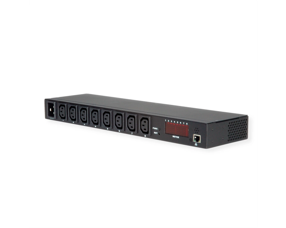 VALUE IP-Steckdosenleiste 8fach, 19-Zoll-Rackmount