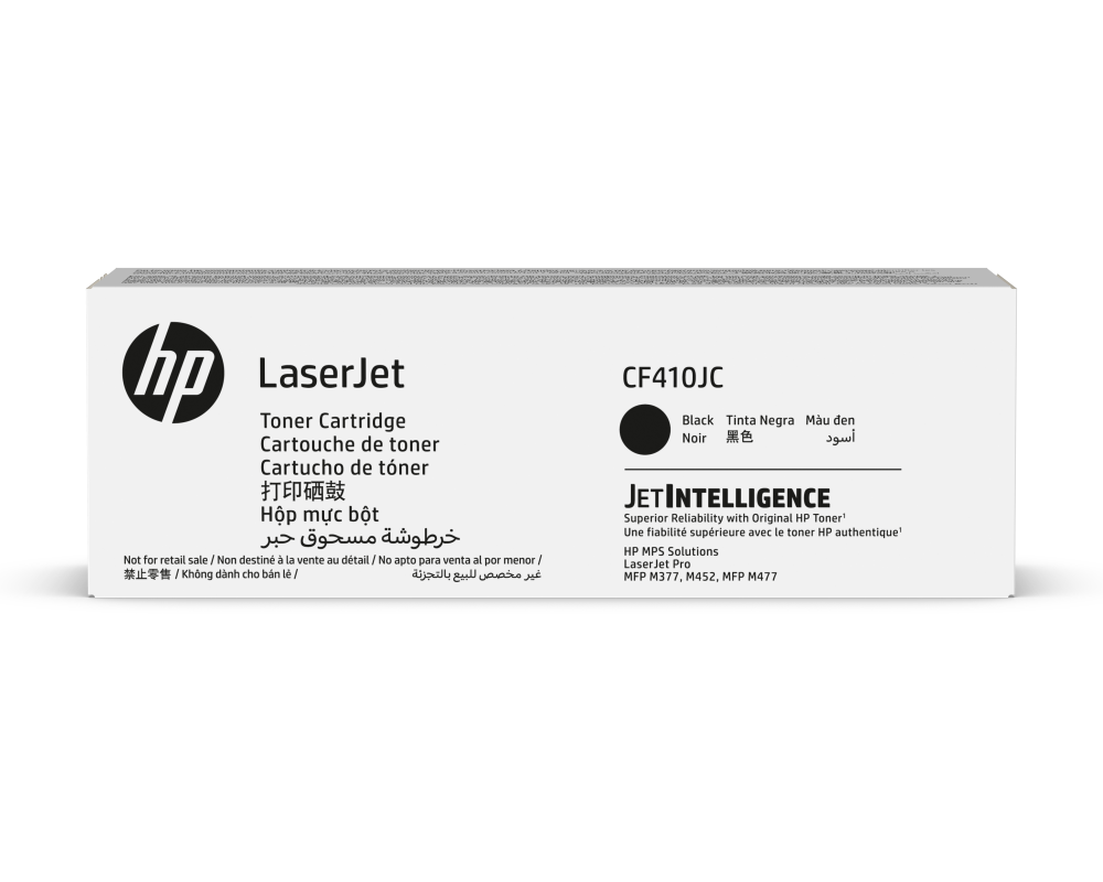 HP Toner-Modul Contract schwarz CF410JC CLJ Enterprise M452 7600 S.